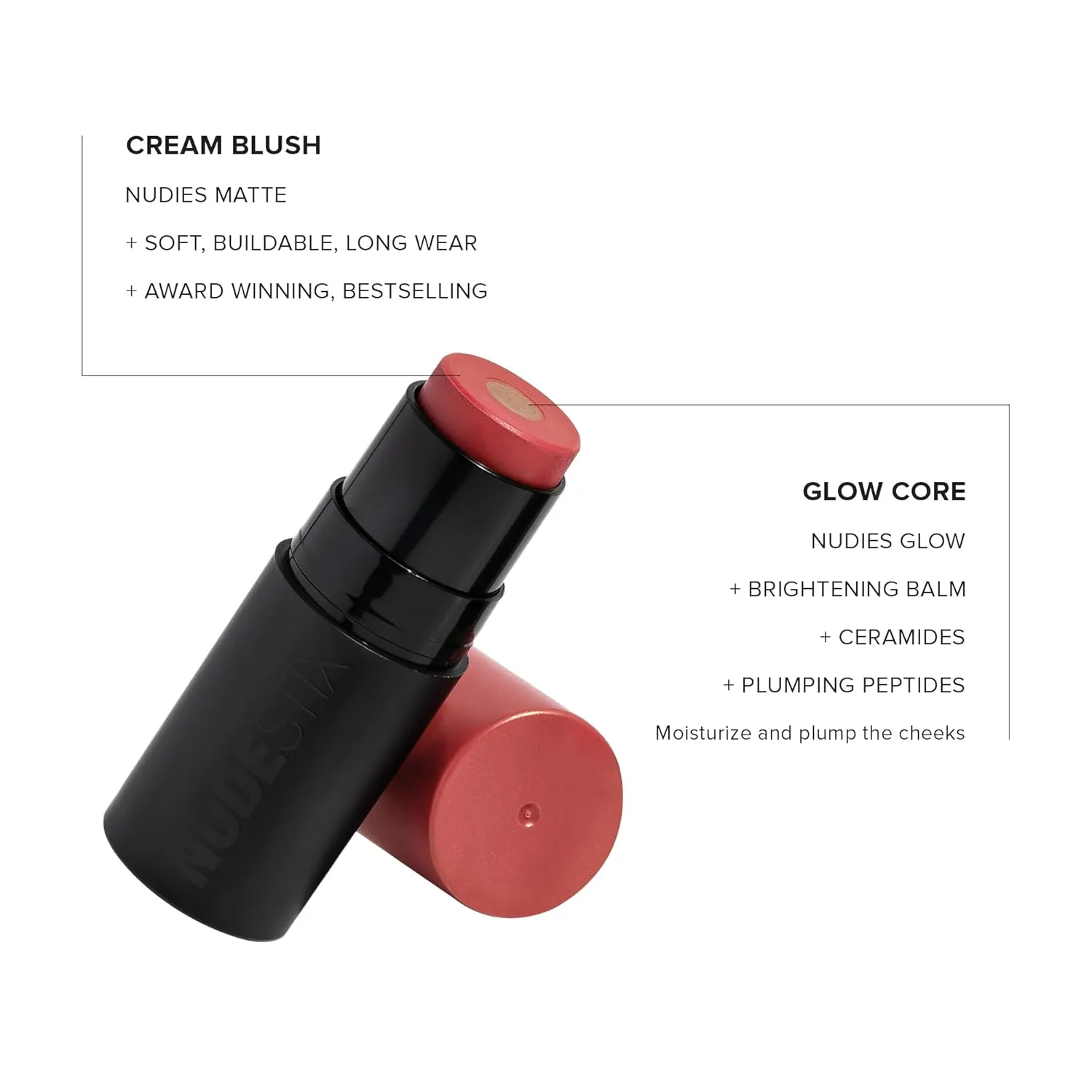 Nudies Matte   Glow Core All Over Face Blush Color - Sunset Gold