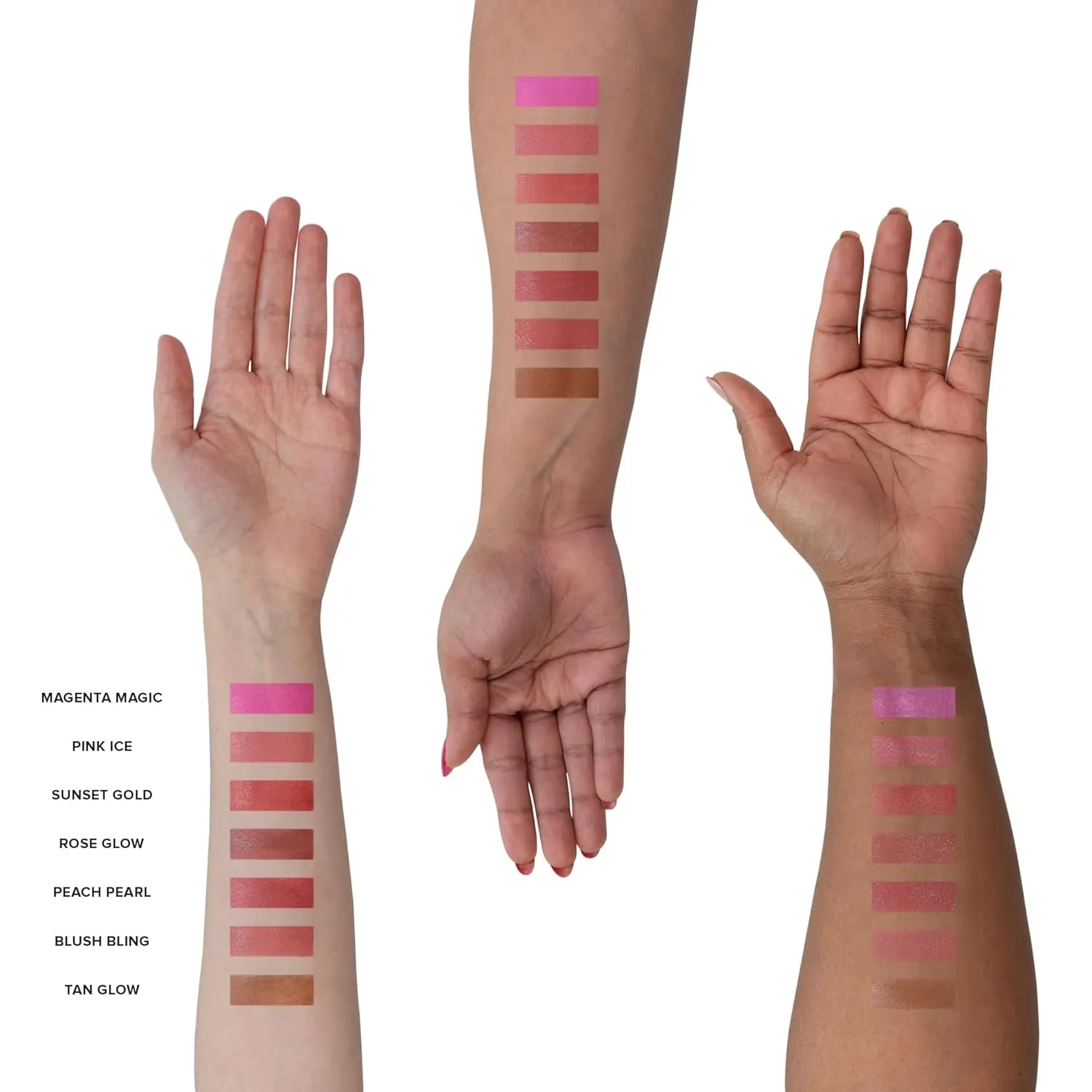 Nudies Matte   Glow Core All Over Face Blush Color - Sunset Gold