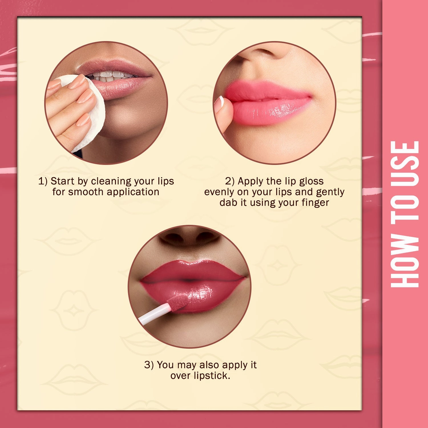 NY Bae Gloss Getter Lip Gloss | Shiny Satin Finish | Light Weight | Non-Sticky - Pink Melon 02 (2.8 ml)