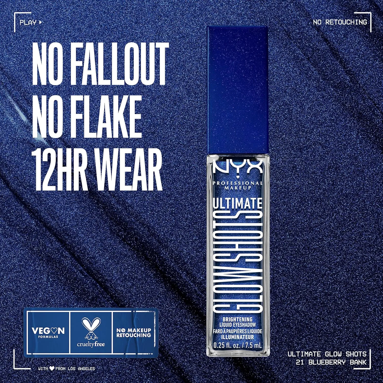 NYX PROFESSIONAL MAKEUP, Ultimate Glowshots Vivid Rich - Blueberry Bank