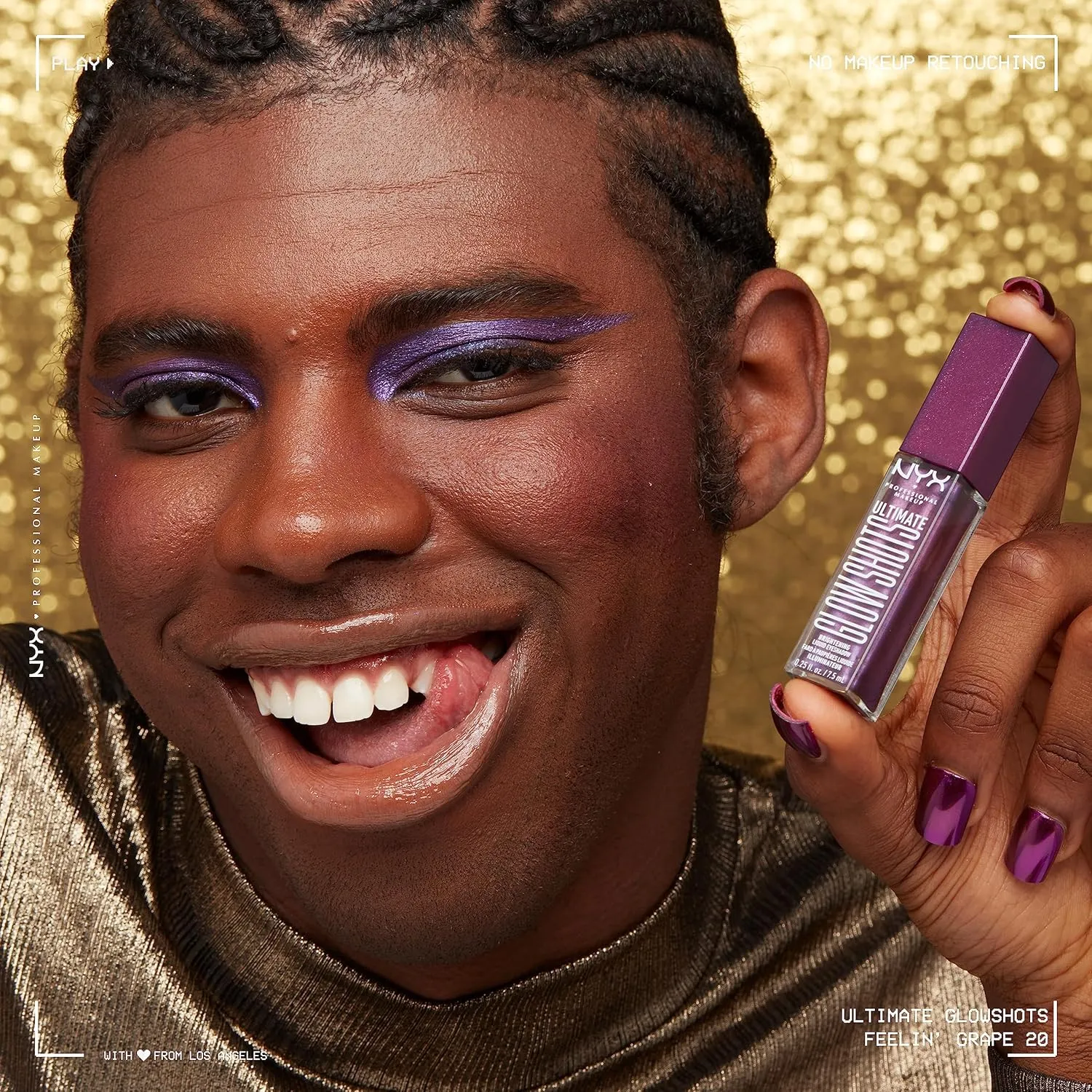NYX PROFESSIONAL MAKEUP, Ultimate Glowshots Vivid Rich - Feelin' Grape