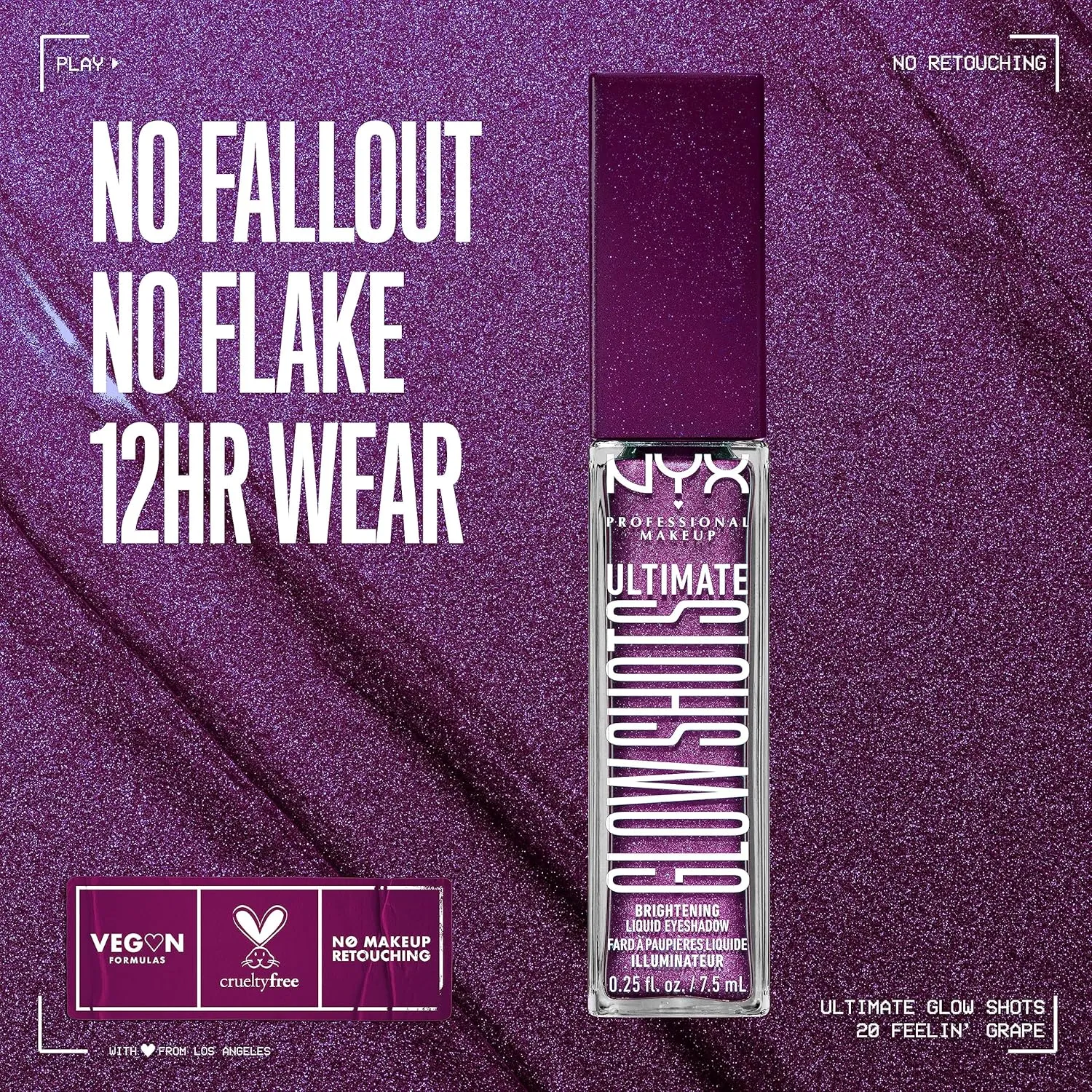 NYX PROFESSIONAL MAKEUP, Ultimate Glowshots Vivid Rich - Feelin' Grape