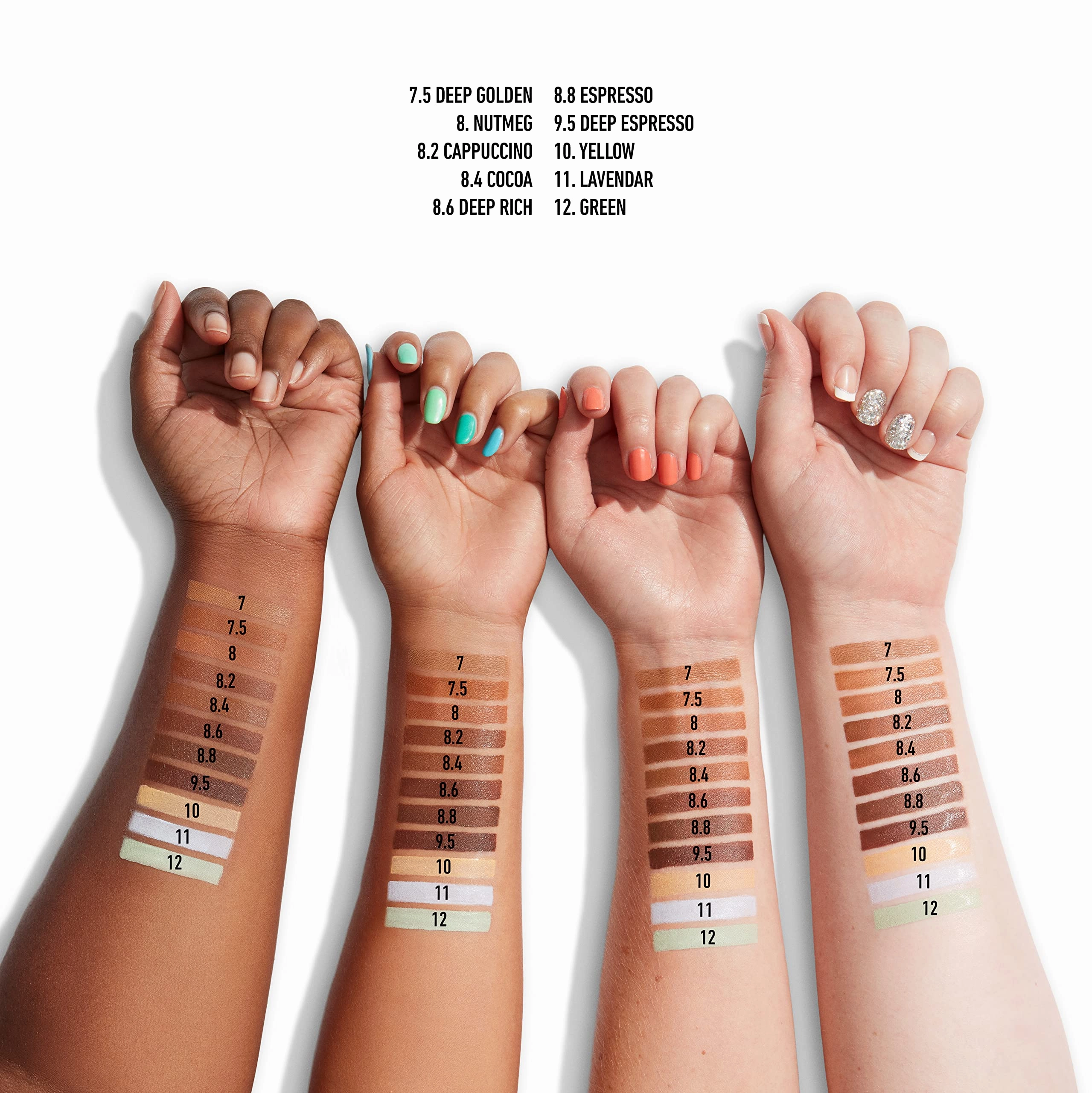 NYX PROFESSIONAL MAKEUP HD Studio Photogenic Concealer Wand, Medium Coverage - Deep Espresso