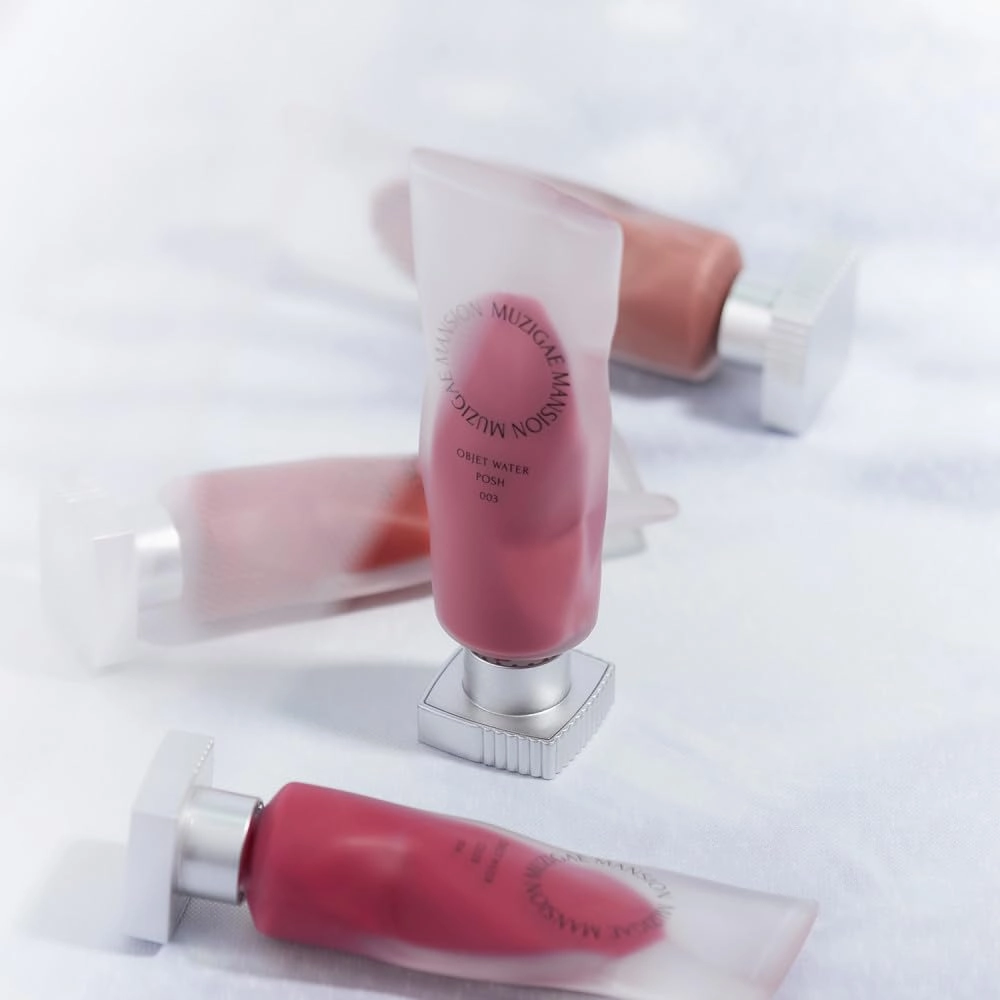Objet Water Lip Stain Matte Lipstick – (Watery to Blurry Tint), Long-Lasting, Hydrating, Waterproof Wear – K-Beauty Liquid Lipstick for Women, Bold Red Tinted Gloss (008 PITCH)