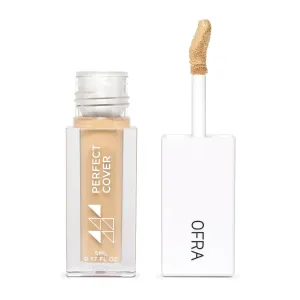 OFRA Cover Concealer - Honey - Natural Finish Liquid Concealer - Shade with Warm Undertones - Hydrating, Smoothing, and Long-Lasting Formula - Makeup and Under Eye Color for Dark Circles - 5 ml