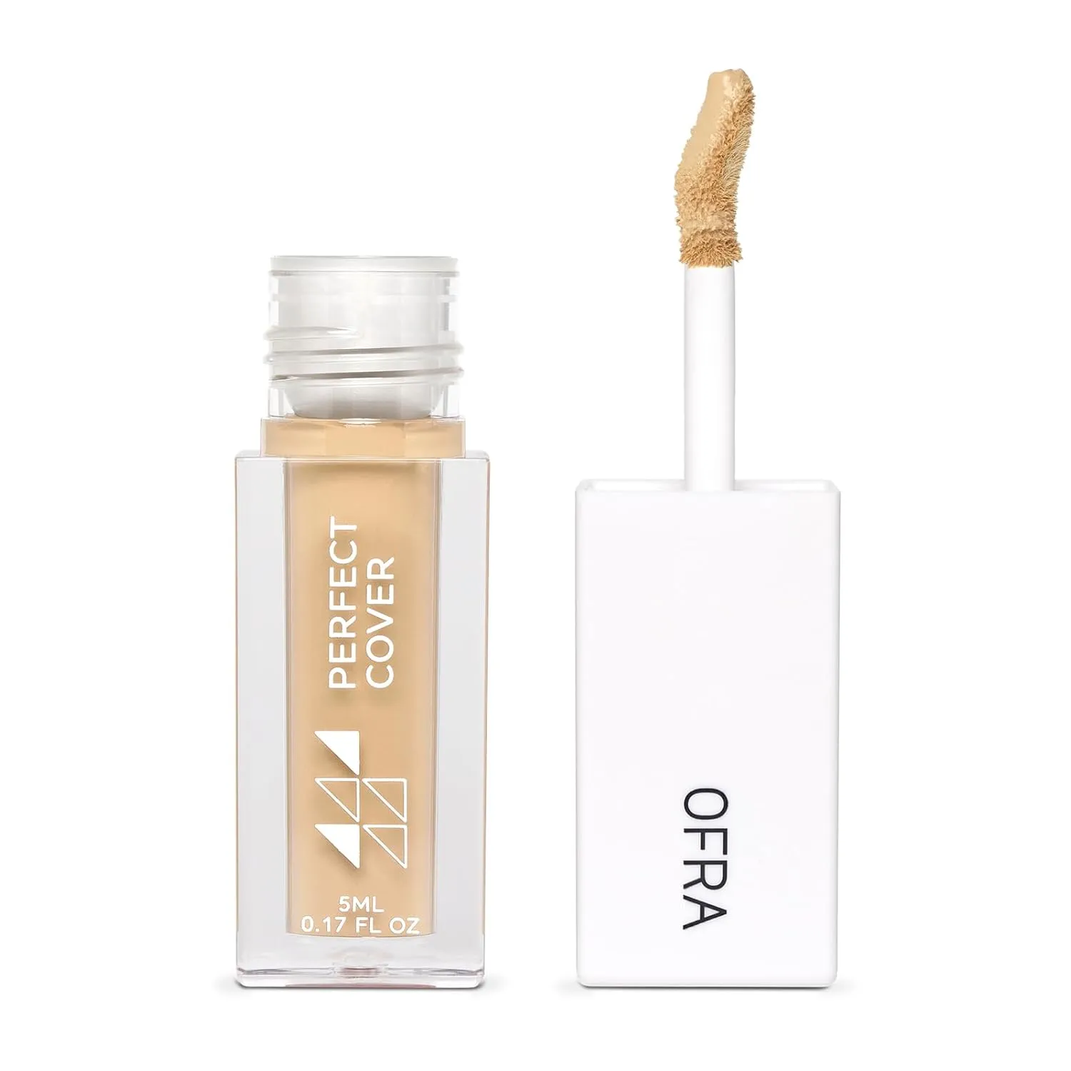 OFRA Cover Concealer - Honey - Natural Finish Liquid Concealer - Shade with Warm Undertones - Hydrating, Smoothing, and Long-Lasting Formula - Makeup and Under Eye Color for Dark Circles - 5 ml
