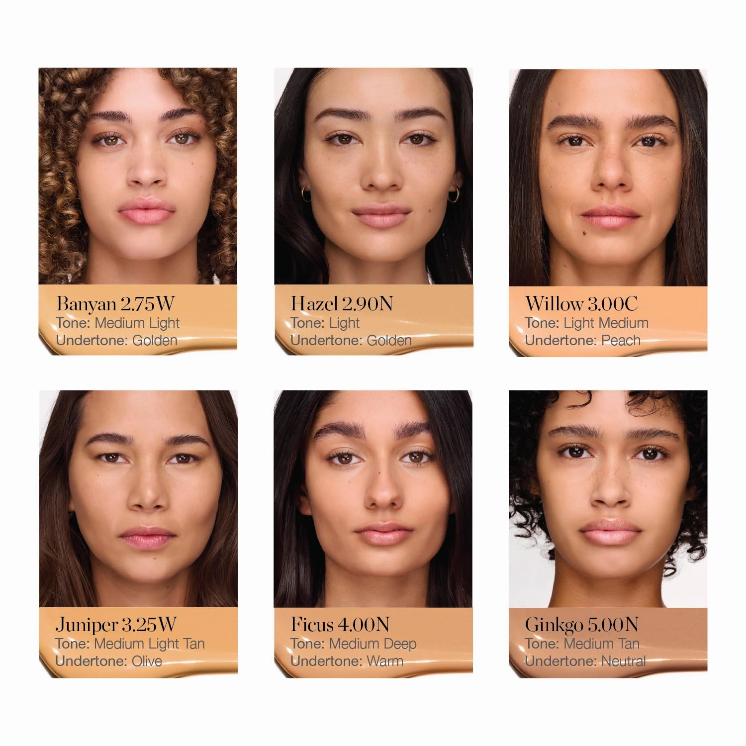 Ogee Complexion Perfecting Under Eye Concealer - Certified Organic Full Coverage Concealer - Buildable Coverage - JUNIPER 3.25W - Medium Light Tan (Olive Undertones)