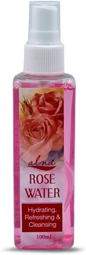 Organic & Natural Rose Mist Pure & Ayurvedic Face Mist, Alcohol Free Daily Toner for Glowing Skin | Chemical Free Gulab Jal,Hydration Refreshing & Cleansing -100ml