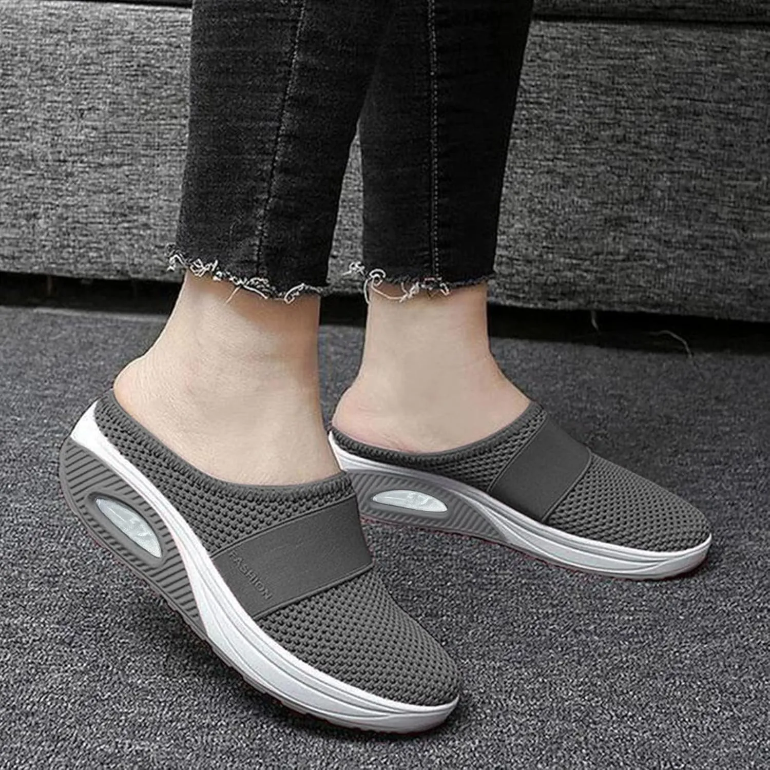 Orthopedic Sandals for Women Arch Support Diabetic Sandals Summer Beach Slippers Slip-On Outdoor Walking Shoes