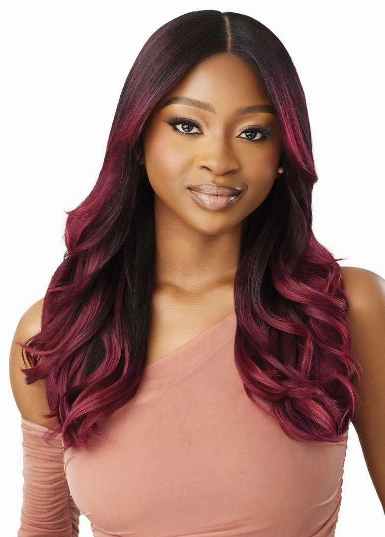 Outre Lace Front Wig - Melted Hairline - Adela (DRST2/ROSE BROWN)