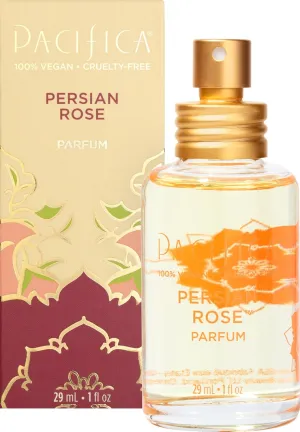 Pacifica Beauty, Persian Rose Clean Fragrance Spray Perfume, Made with Natural & Essential Oils, Fresh Rose Scent, Vegan   Cruelty Free, Phthalate-Free, Paraben-Free, Gifts for Her, 29 ml. 1 fl. oz