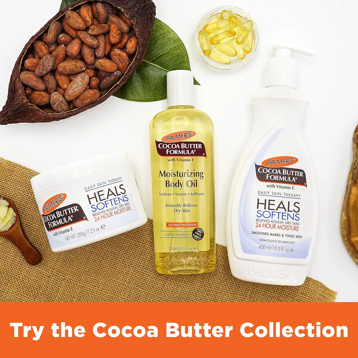 Palmer's Cocoa Butter Formula Daily Skin Therapy Solid Lotion, 7.5 Oz (Pack of 3) Intensive Body Moisturizer with Vitamin E for Extremely Dry & Eczema-Prone Skin, Helps Provide 48-Hour Deep Hydration