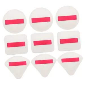 PartyKindom 9pcs Makeup Powder Puff Soft Delicate Cosmetic Sponges for Liquid Foundation Concealer Cream Tool for Professionals Beginners Comfortable Use for All Skin Types