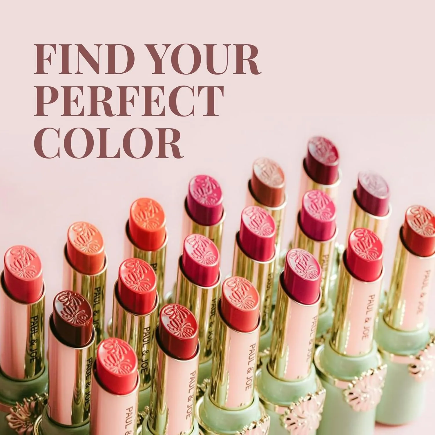 Paul & Joe Moisturizing Lipstick Refill Only, Case Sold Separately, Long Lasting Lipstick for Highly-Pigmented Lip Color, 07 Arrosoir Rouge - Vivid Reddish-Orange Lip Stick, 0.10 oz