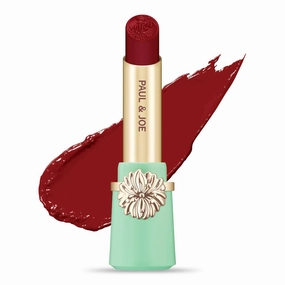 Paul & Joe Moisturizing Lipstick Refill Only, Case Sold Separately, Long Lasting Lipstick for Highly-Pigmented Lip Color, 11 Magic Apple - Alluringly Deep Wine Red Lip Stick, 0.10 oz