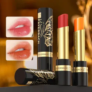 Payerbach Moisturizing Lip Color, Dual Action Makeup and Care, Upgraded Version，3 well-matched lipsticks COLOR CHANGING LIPSTICK-RED CHERRY 01 02Carrot   Red Cherry