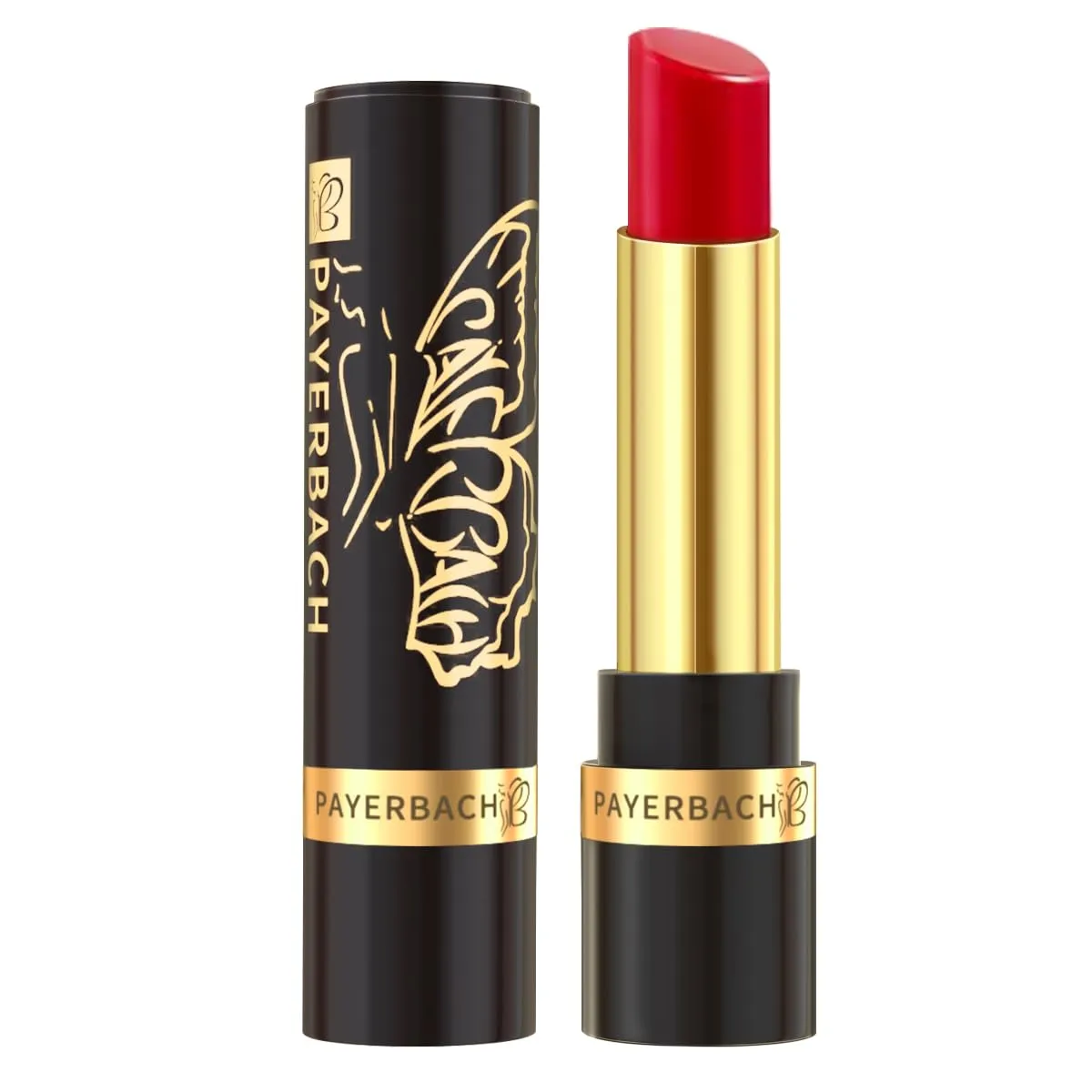 Payerbach Moisturizing Lip Color, Dual Action Makeup and Care, Upgraded Version，3 well-matched lipsticks COLOR CHANGING LIPSTICK-RED CHERRY 01 02Carrot   Red Cherry