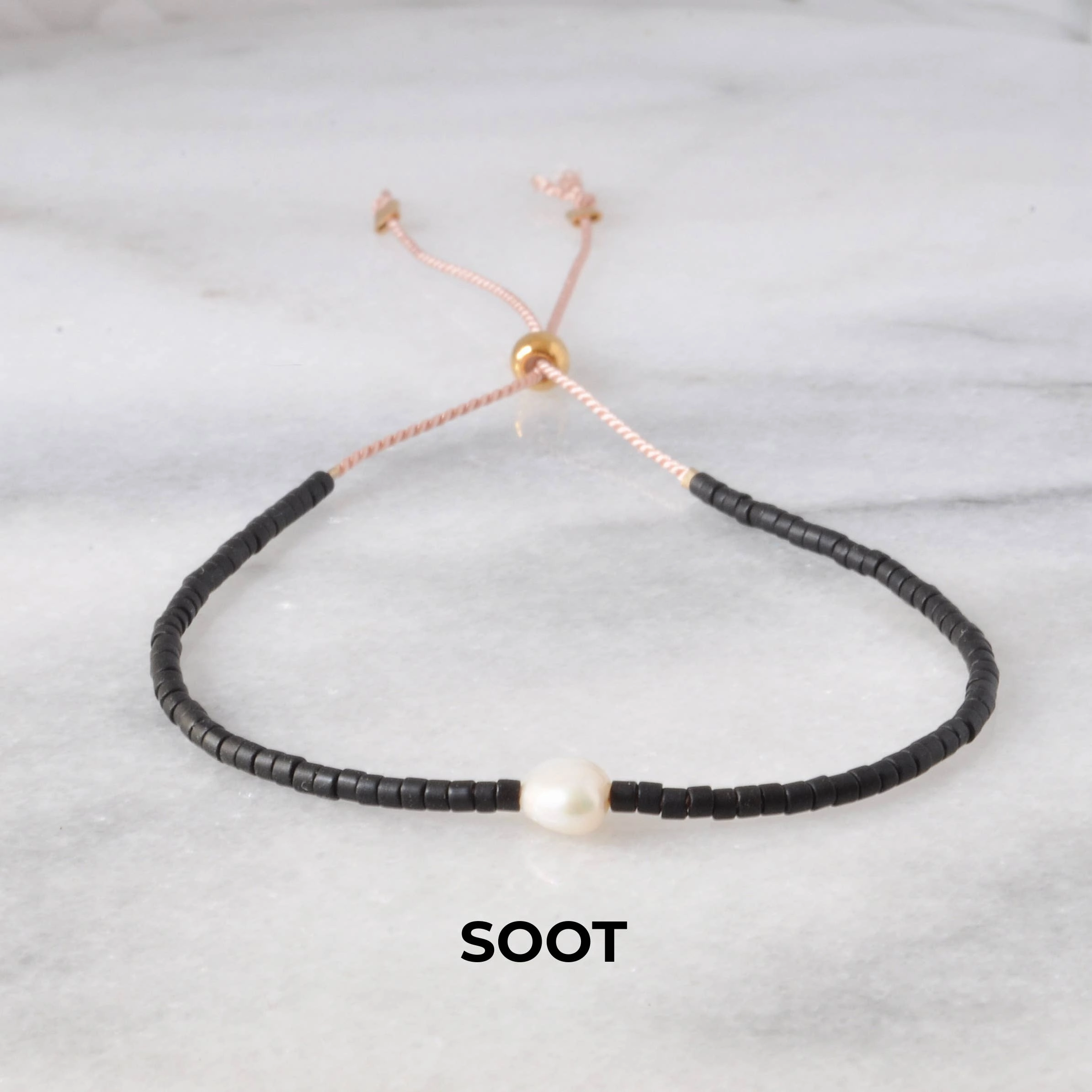 Pearl Accent Beaded String Bracelets