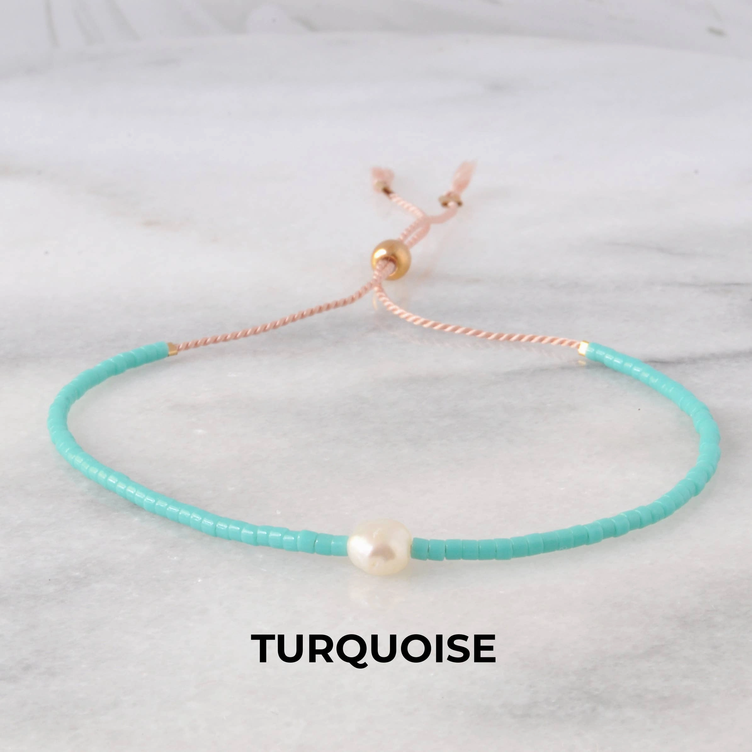 Pearl Accent Beaded String Bracelets