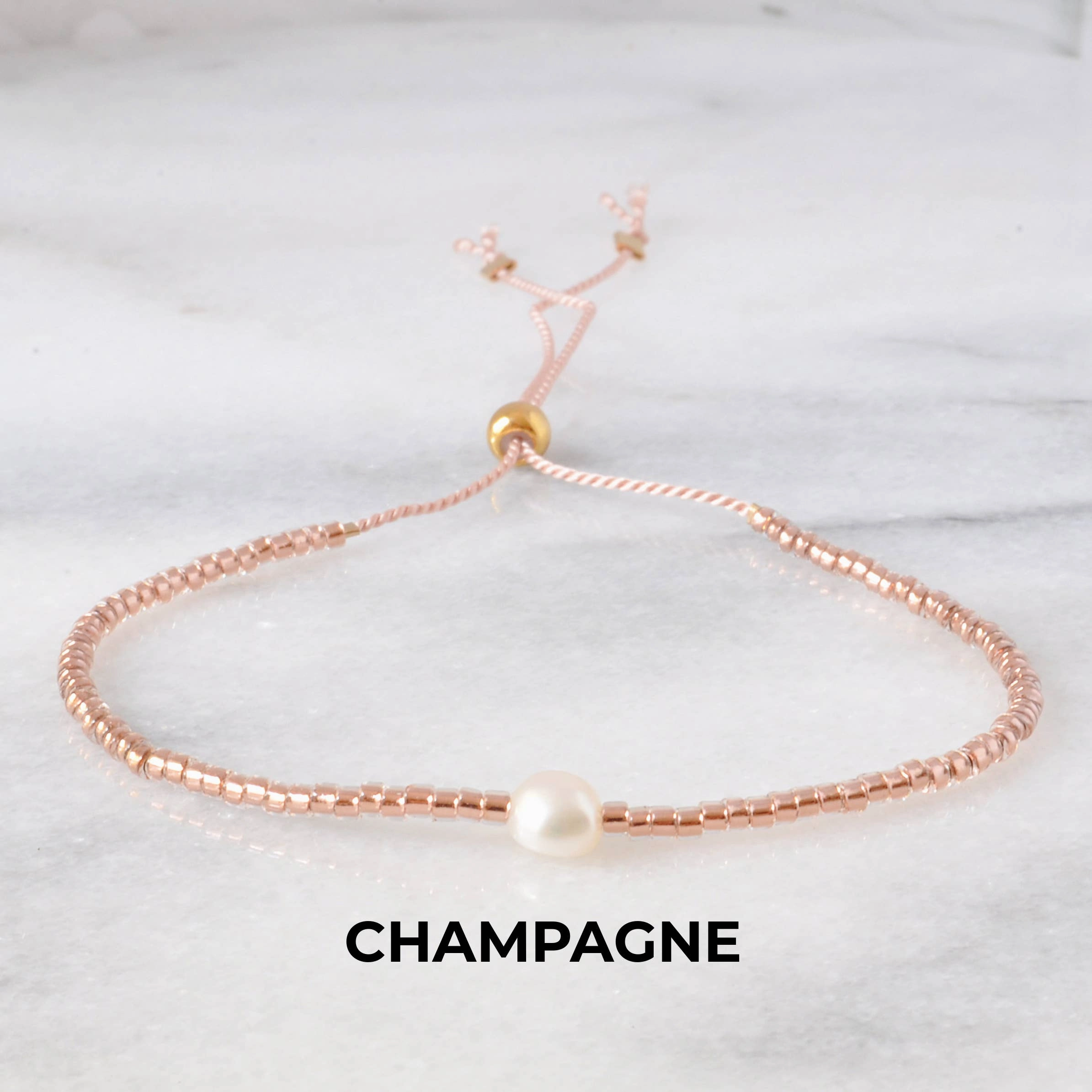 Pearl Accent Beaded String Bracelets