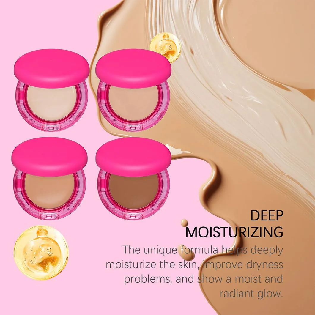 Peptide Elasticity Moisturizing Anti-Aging Makeup. Concealer. All Skin Types Vegan Clean Natural Moderate Concealer Blurs Lines Smooths Skin (Cocoa, 7.3×2.8×7.3cm)