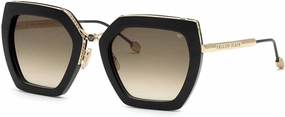 Philipp Plein Sunglasses SPP 097 S Shiny Black -0700 0700