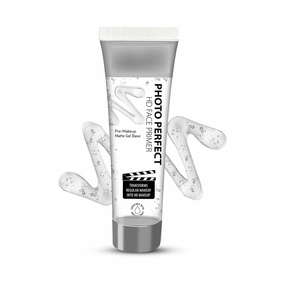 Photo Perfect Hd Face Flawless Finish Primer Transparent 35g | Matte Gel Based Light Weight Formula | Fills Pores & Fine Lines | Provides Radiant & Smooth Finish | Makes Makeup Last Longer