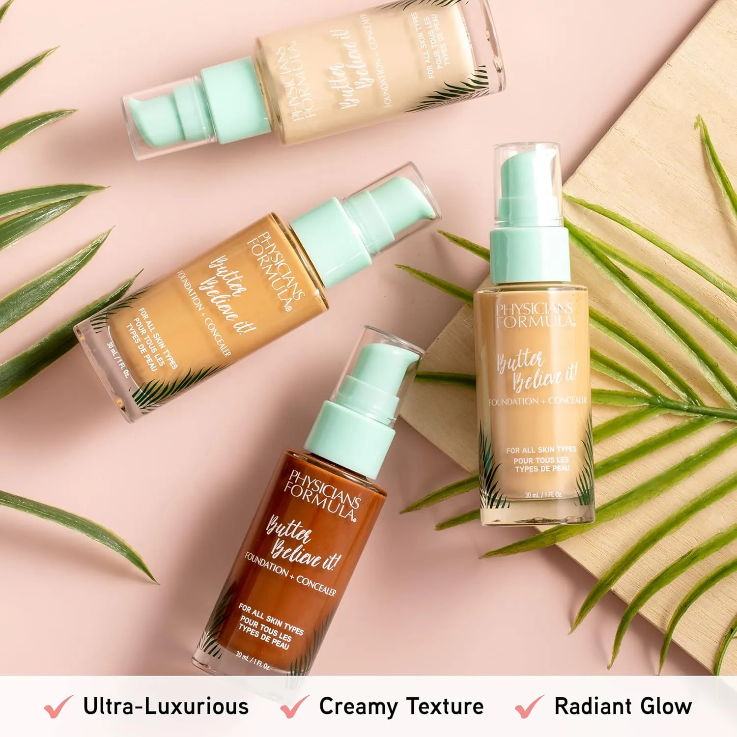 Physicians Formula Butter Believe It! Foundation   Concealer Medium | Dermatologist Tested, Clinicially Tested