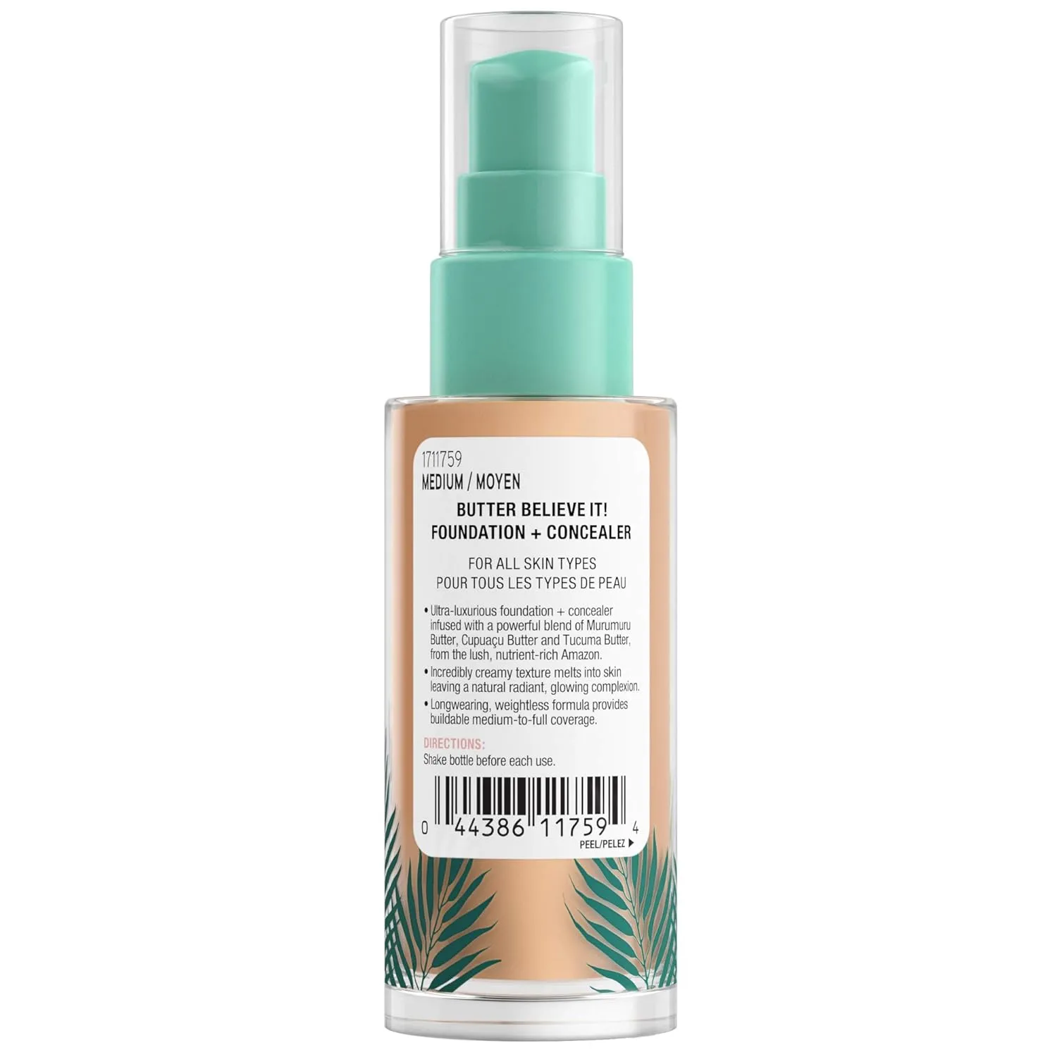 Physicians Formula Butter Believe It! Foundation   Concealer Medium | Dermatologist Tested, Clinicially Tested