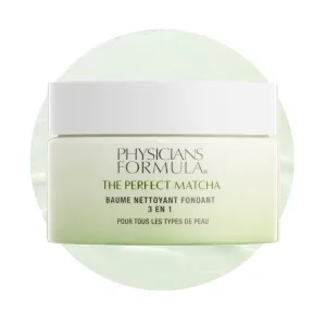 Physicians Formula Cleansing Balm The Perfect Matcha 3-in-1 Makeup Remover For Eye, Lip, Or Face, Deeply Cleanses Pores And Removes Impurities, Ultra Nourishing Soothing Treatment, Mandarin