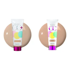 Physicians Formula Color Correcting CC Cream Light Foundation Bundle with Anti Aging Hydrating Serum