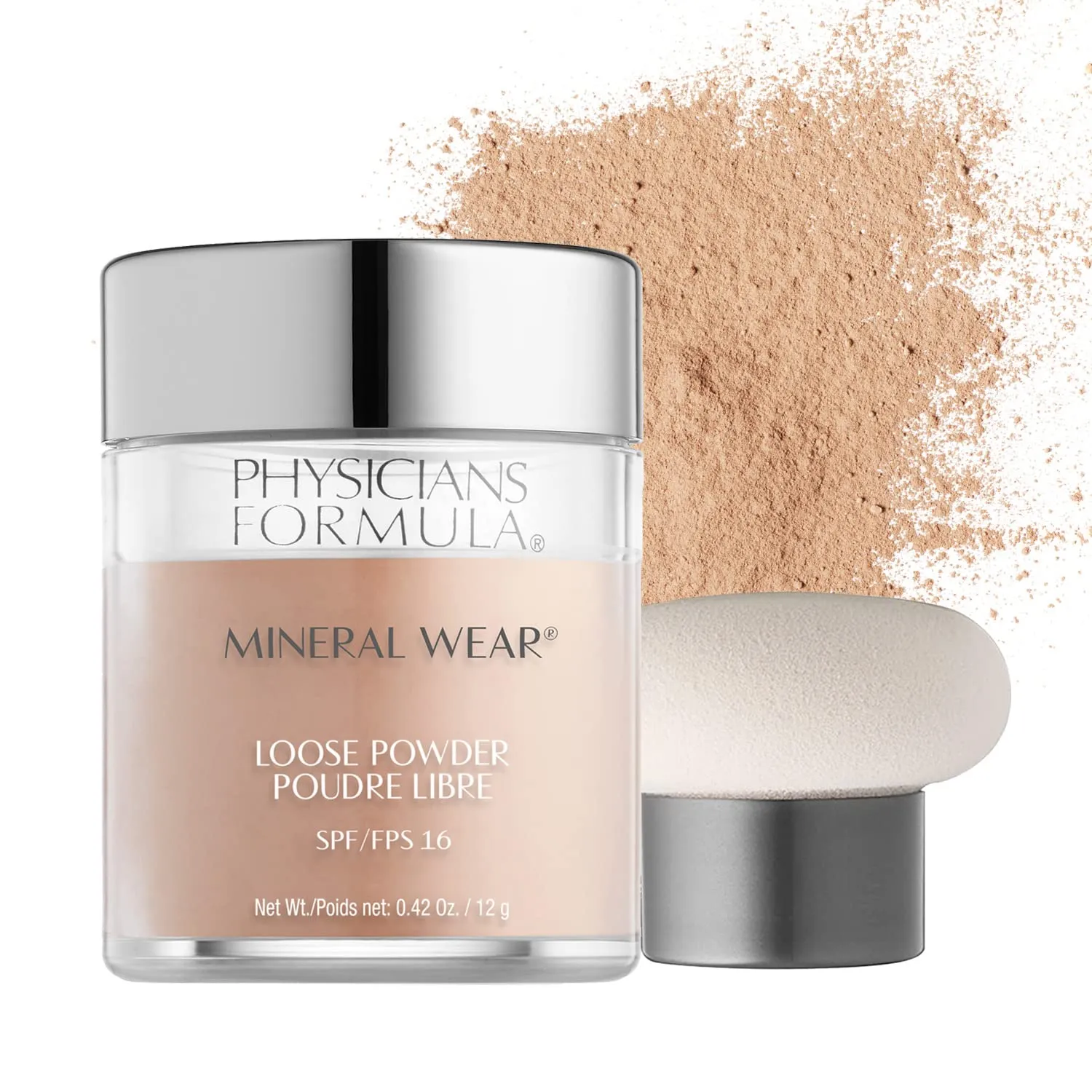 Physicians Formula Mineral Wear Talc-Free Loose Powder Creamy Natural Multi-Colored Blush Palette Blushing Rose