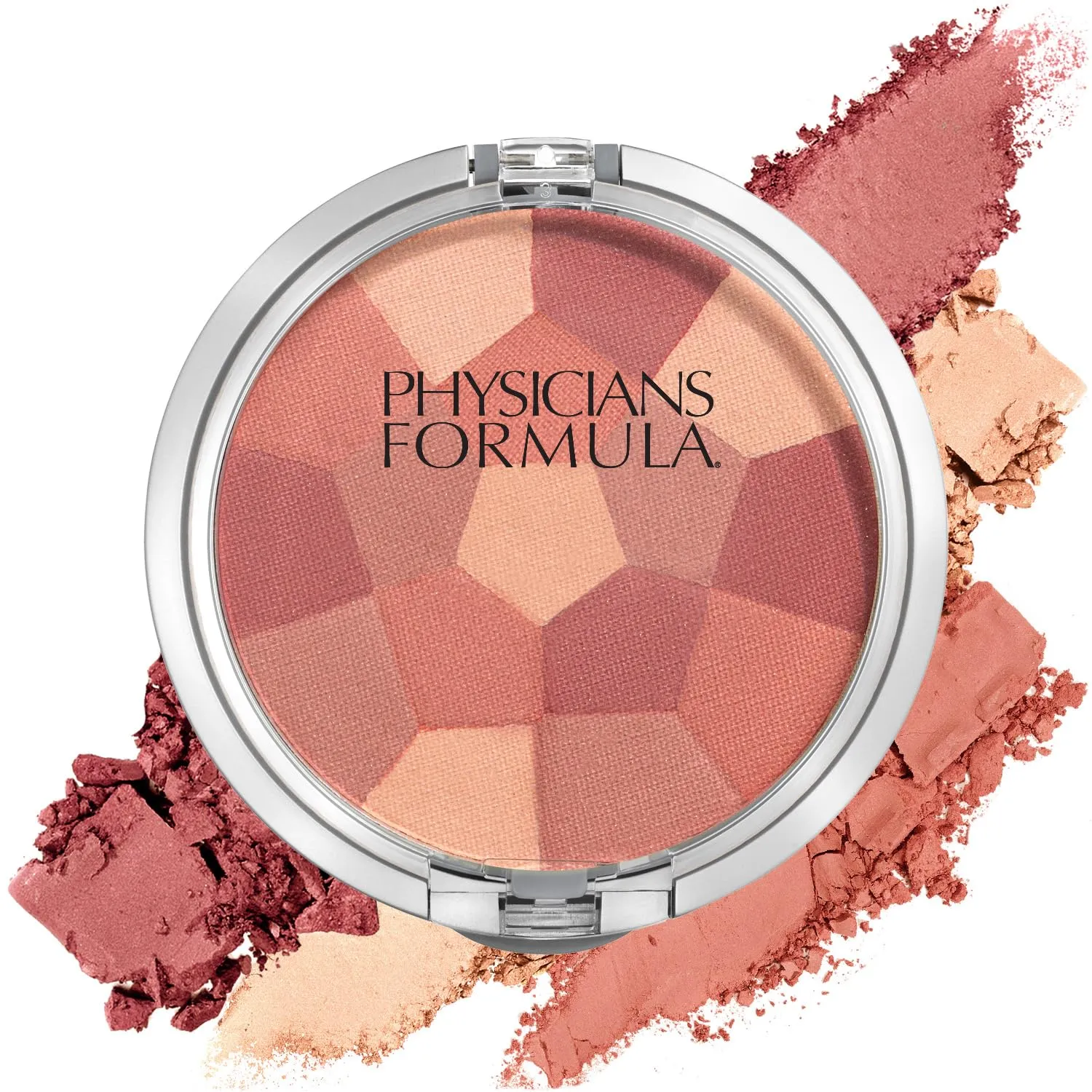 Physicians Formula Mineral Wear Talc-Free Loose Powder Creamy Natural Multi-Colored Blush Palette Blushing Rose