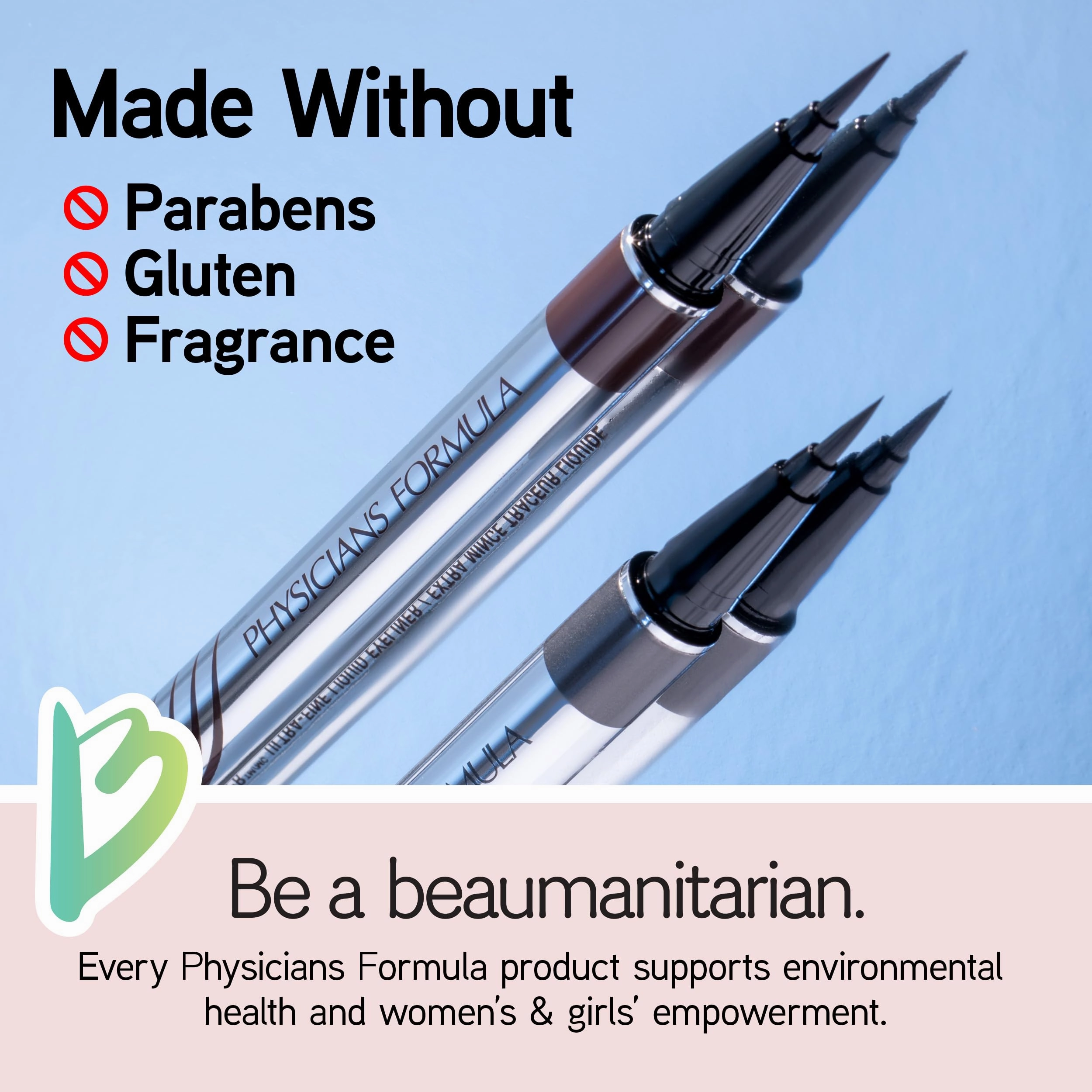 Physicians Formula Eye Booster, Lash-Enhancing 2-in-1 Eyeliner Serum, Dermatologist Approved, Hypoallergenic, Cruelty-Free & Vegan - Deep Brown