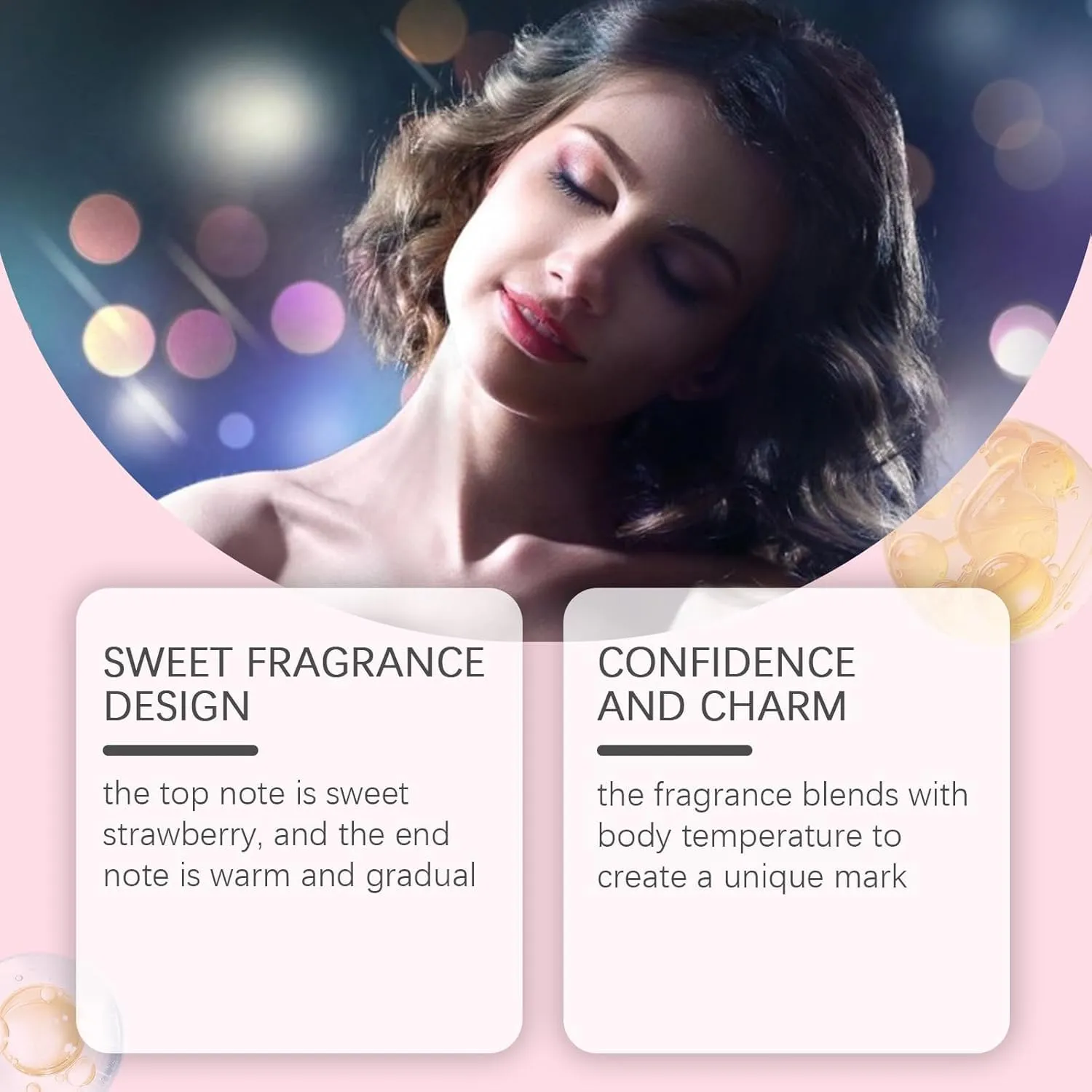 Pink Blush Shams Al Emarat Khususi Eau De Parfum Spray, Marshmallow Blush Perfume for Women, Women's Edp Spray - Strawberry Candy Sweet Vitality Perfume (50ml, 1pcs)