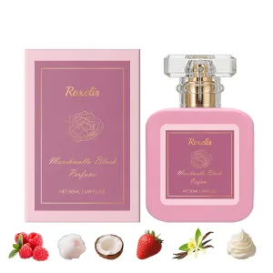 Pink Blush Shams Al Emarat Khususi Eau De Parfum Spray, Strawberry Candy Sweet Perfume Spray, Fresh, Sweet, Mixed Fragrance (1pcs)