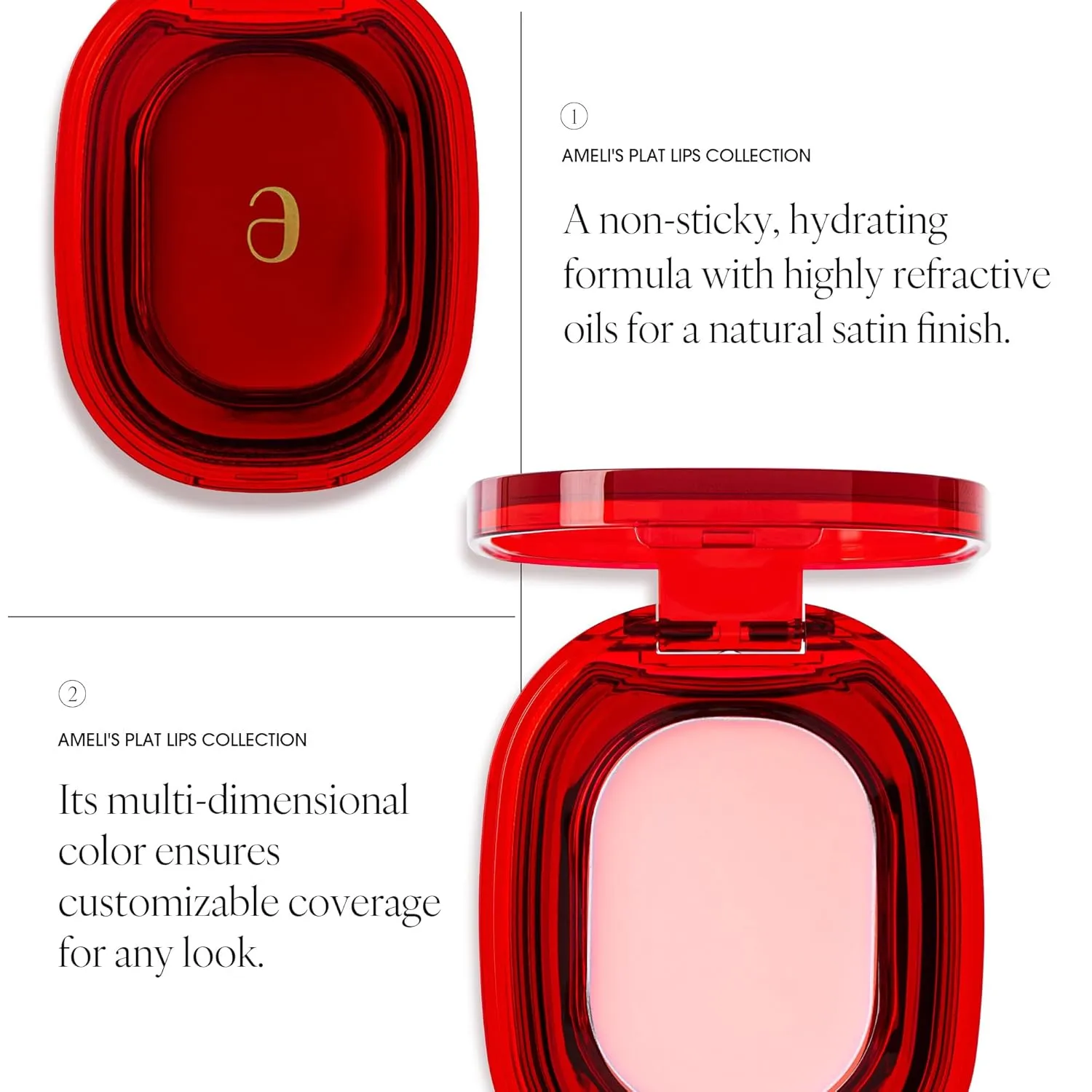 PLAT LIPS 921 BALM BALM, Lip & Cheek, Lightweight, Naturally Dewy  Glowy Finish, Blendable & Buildable Formula (1.2g, 0.003 oz.)