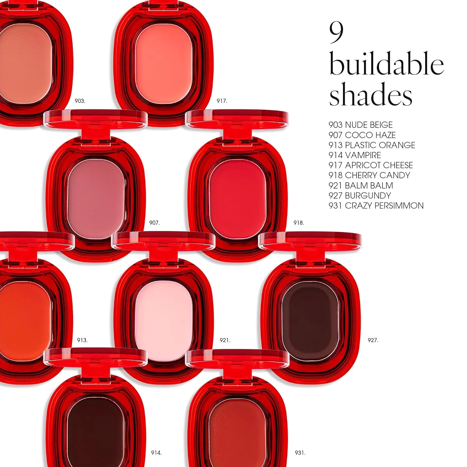 PLAT LIPS 921 BALM BALM, Lip & Cheek, Lightweight, Naturally Dewy  Glowy Finish, Blendable & Buildable Formula (1.2g, 0.003 oz.)