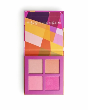 Prados Beauty Og Blush Palette x Steven Paul Judd Quad Blush Palette Shimmer