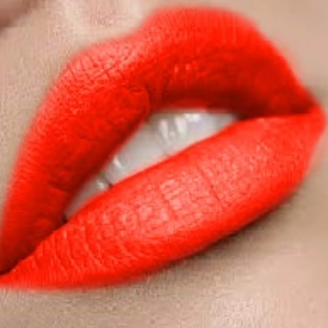Premium Matte Lip Kit | Red Orange Lipstick and Liner Set | On Fire
