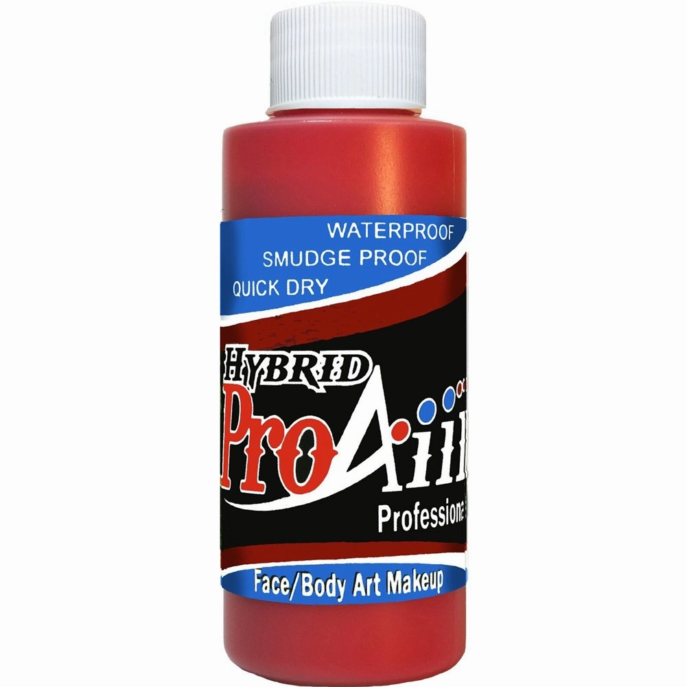 ProAiir Face and Body Painting Makeup - 2oz (60ml) Lipstick Red
