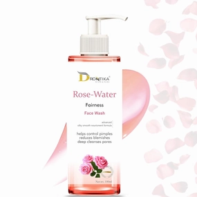 PRZX Rose Water Fairness Face Wash – Brightening & Hydrating Cleanser for Radiant, Even Skin Tone 100ml
