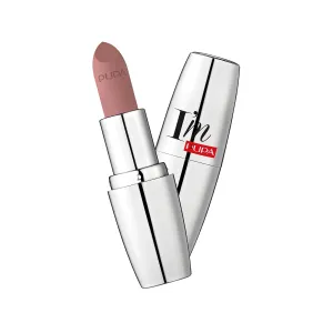 Pupa Milano I Am Matte Pure Colour Lipstick - 010 Delicate Nude for Women - 0.123 oz Lipstick