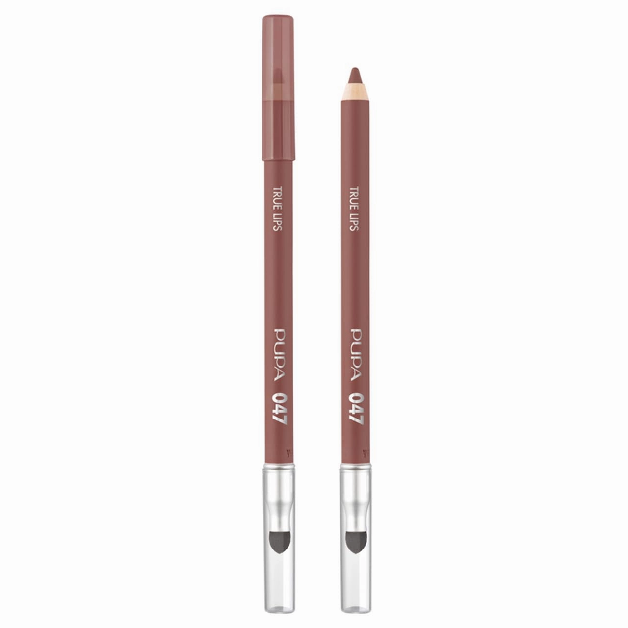 Pupa Milano True Lips Blendable Lip Liner - 047 Deep Nude for Women - 0.042 oz Lip Liner