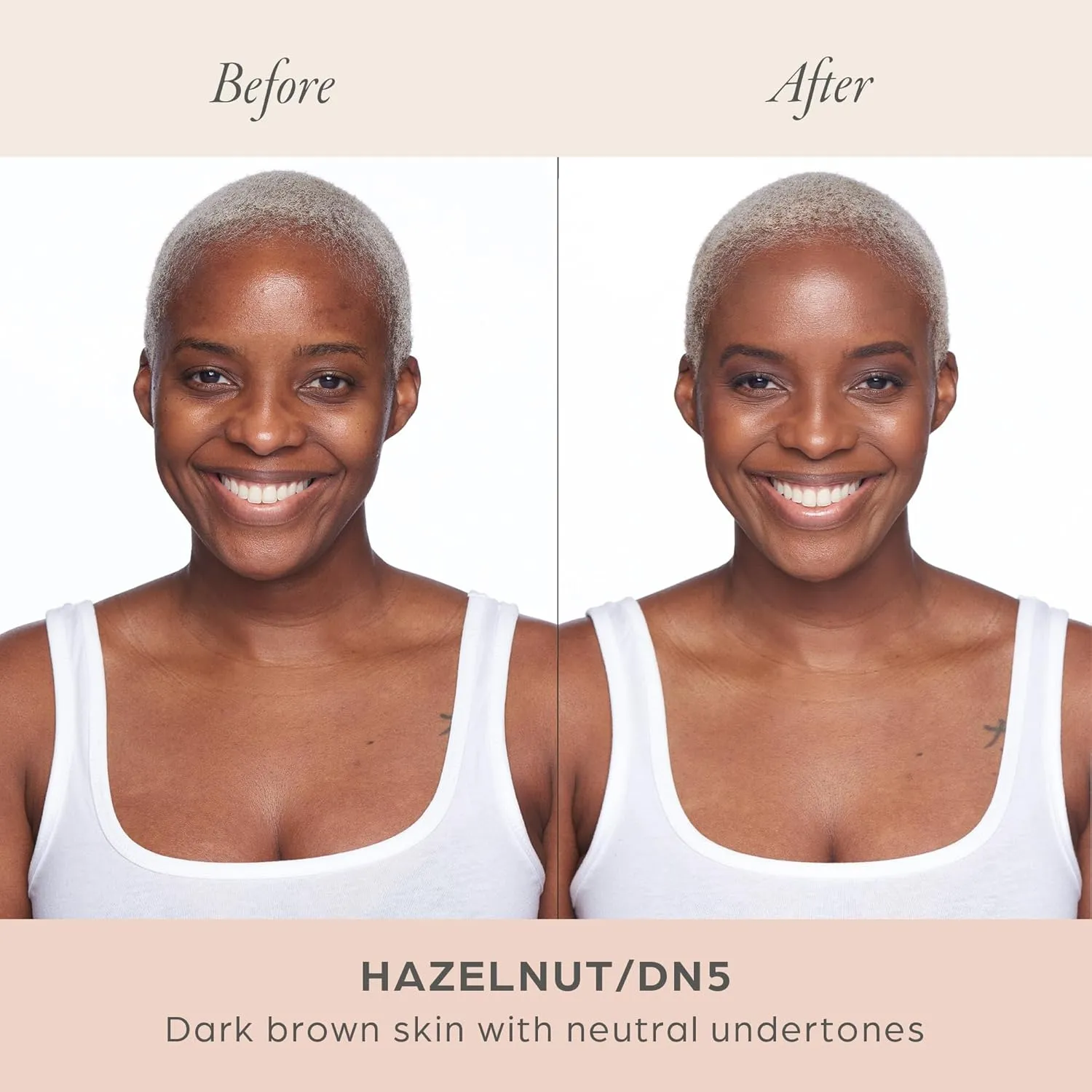 PUR Beauty 4-in-1 Love Your Selfie Foundation & Concealer - Longwear Full Coverage Liquid Makeup Foundation with Hydrating Blend for Refined-Looking, Natural Beauty Glow, Skin Texture & Tone