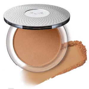 PUR Beauty 4-in-1 Pressed Mineral Makeup Powder Foundation with SPF 15 - Concealer & Finishing Compact Pressed Powder for Face - Buildable Medium to Full Coverage Foundation Powder