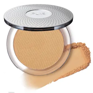 PUR Beauty 4-in-1 Pressed Mineral Makeup Powder Foundation with SPF 15 - Concealer & Finishing Compact Pressed Powder for Face - Buildable Medium to Full Coverage Foundation Powder