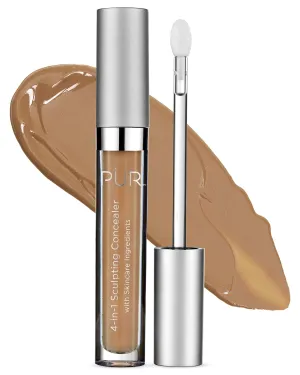 PUR Beauty 4-in-1 Sculpting Concealer for Women - Conceals, Brightens, Plumps & Corrects - Hydrating & Moisturizing Makeup Concealer with Medium to Full Coverage for Dark Circles
