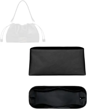 Purse Organizer Insert, Inner Liner Bag Organizer Insert Fit for Fendi Mamma Baguette Dupont Paper Inside Storage Bag (Style-01, Medium)