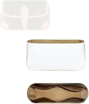 Purse Organizer Insert, Inner Liner Bag Organizer Insert Fit for LV Diane Dupont Paper Inside Storage Bag In Bag Organizer Insert (Style-01)